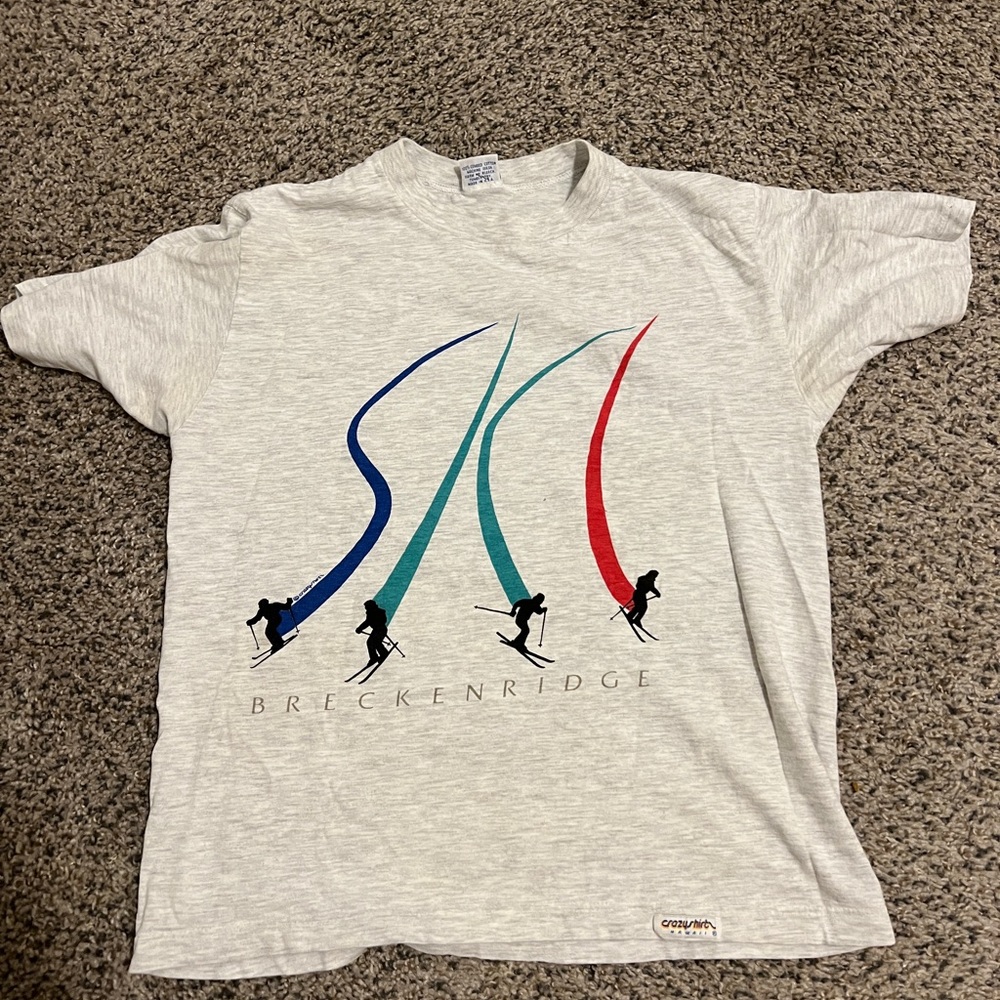 Vintage Brekenridge ski resort t-shirt size small